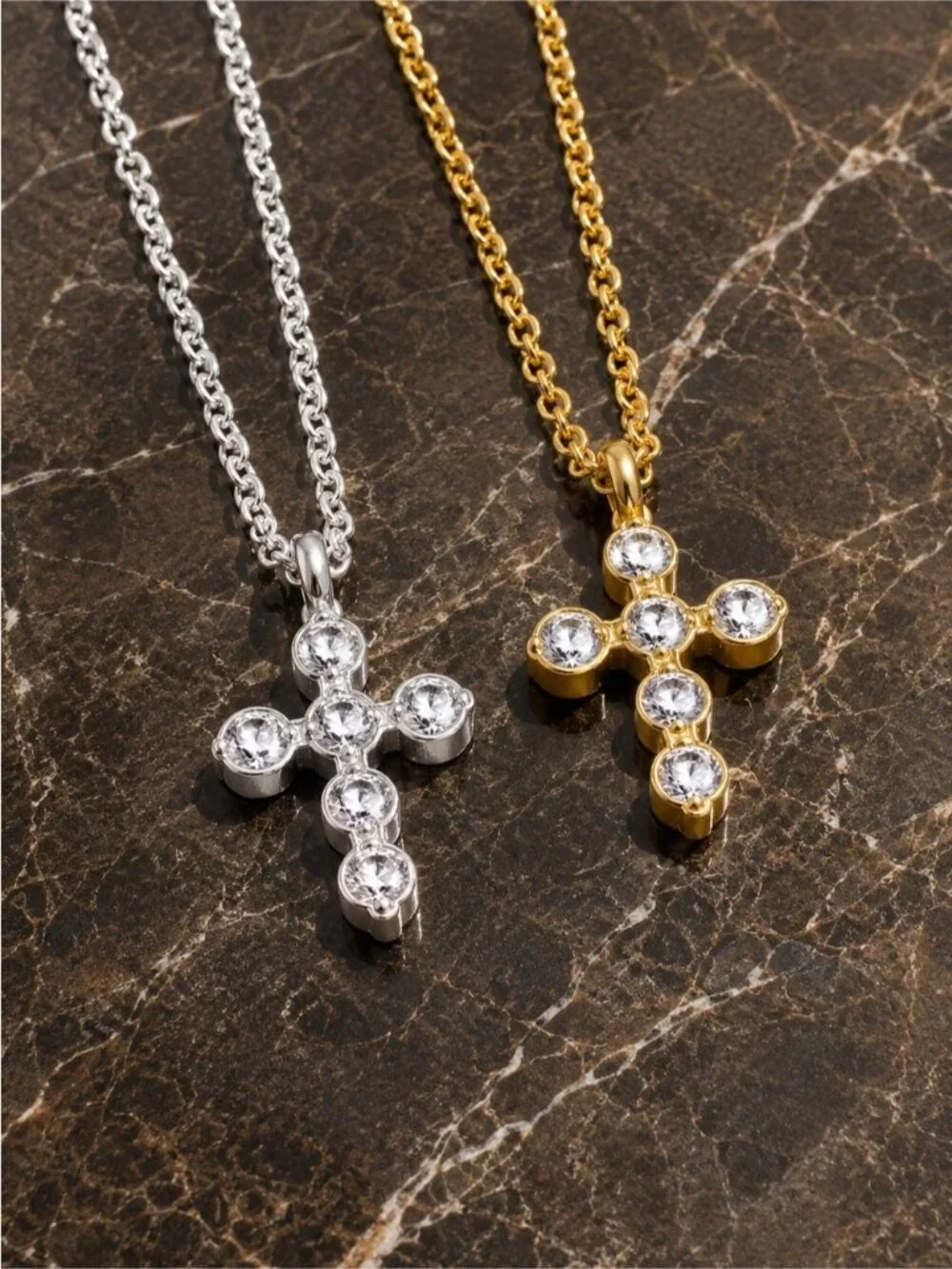 Anthropologie gold tone